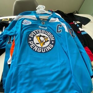 Reebok Pittsburgh Penguins Teal Jersey